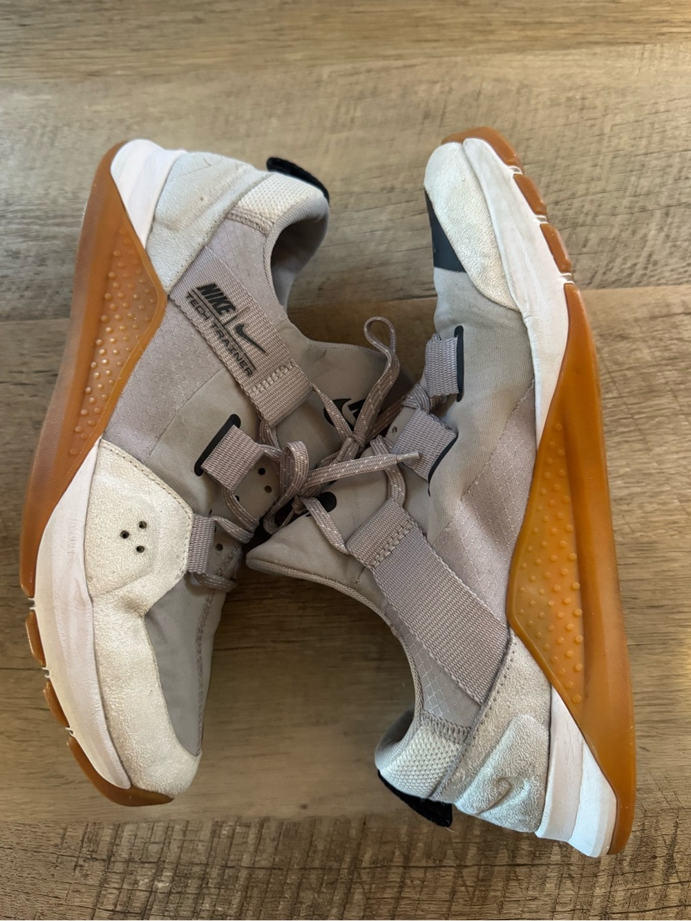 Nike Tech Trainer Atmosphere Grey Gum Light Brown AQ4775-001 (7.5)